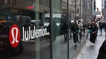 A Lululemon store is seen in New York City on April 3.
