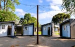 The Peninsula Crossing Safe Rest Village is a temporary housing shelter located in North Portland, Ore., opened in May 2023. The site features 60 sleeping units, with case management, and on-site access to mental and behavioral health services. 