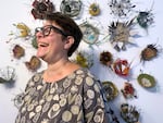 Portland artist Hilary Pfeifer celebrates her love of birds in her current project "godseye."