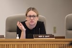 Rep. Emerson Levy, D-Bend, speaks during a House Housing and Homelessness Committee meeting on Sept. 28, 2023.