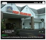 In a TripAdvisor review from 2014, a photo of the Pony Soldier Inn in Gresham, Oregon; the hotel has since been renovated to provide affordable housing for college students.