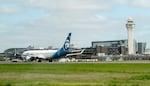 The portland international airport