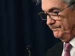 Federal Reserve Chair Jerome Powell speaks during a news conference in Washington, D.C., on May 4. Powell was confirmed by the Senate to a second term leading the central bank. Fighting inflation will define his legacy.