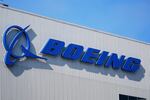 The Boeing logo is displayed at the company's factory in Renton, Wash., on Sept. 24, 2024. The Federal Aviation Administration is seeking $3.1 million in fines from the aircraft maker over safety violations.
