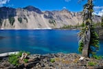 Crater Lake is pictured in an undated file photo.