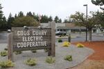 Coos-Curry Electric Cooperative’s office in Port Orford. The member-owned utility raised rates 10.8% beginning Sept. 1, 2026.