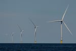 Wind turbines operate in July at the Vineyard Wind 1 offshore wind farm off the coast of Massachusetts.