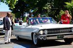 Good in the Hood Festival President Shawn Penney led the parade through Northeast Portland.