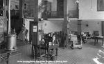 This undated image shows the lobby of the Baldwin Hotel in Klamath Falls.