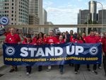 Workers at the "Big Three" US auto manufacturers went on strike on September 15, 2023, in a first-ever coordinated action to demand better pay and benefits, testing the resilience of the U.S. economy and threatening President Joe Biden's 2024 re-election momentum.