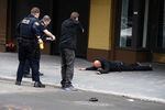 A man surrenders to Portland police after reportedly firing several shots from a handgun in the area of Yamhill and 2nd Avenue in downtown Portland Sunday evening.