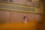 Speaker of the House Tina Kotek, D-Portland, watches a vote from the dais in the House chamber at the Captiol in Salem, Ore., Thursday, April 11, 2019.